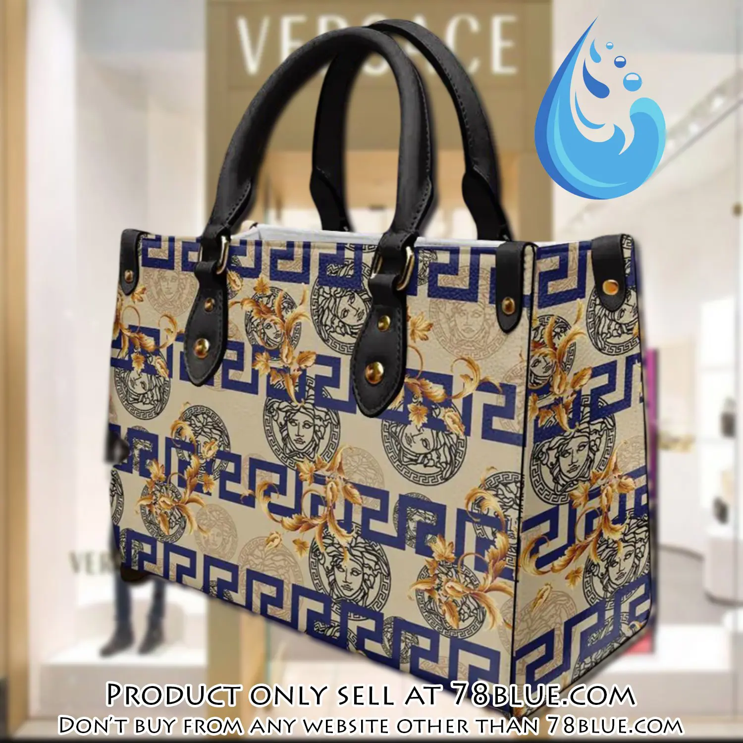 Versace women luxury leather handbag 3d lhb1025 78b1458809